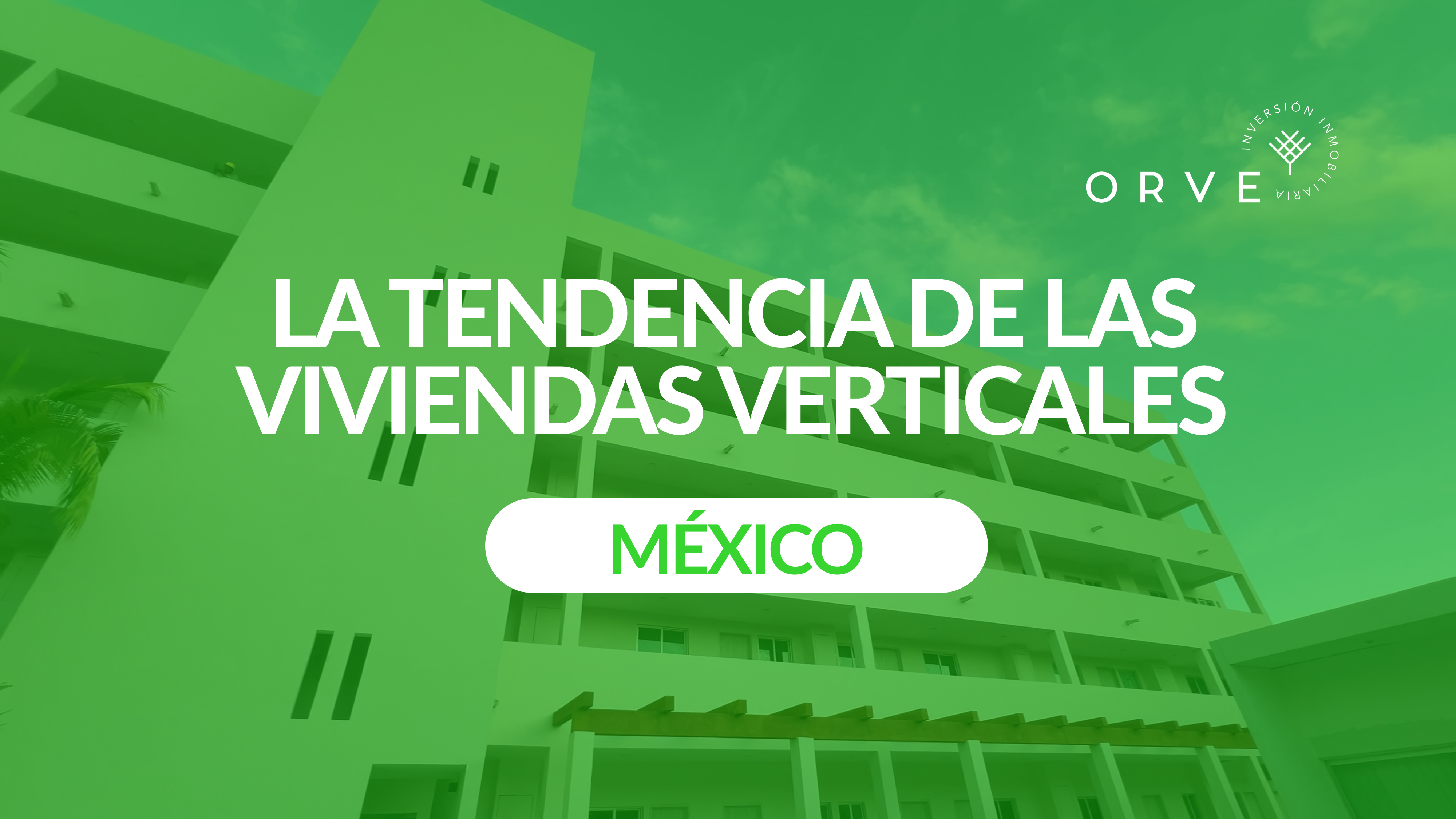 La tendencia de las viviendas verticales en el país